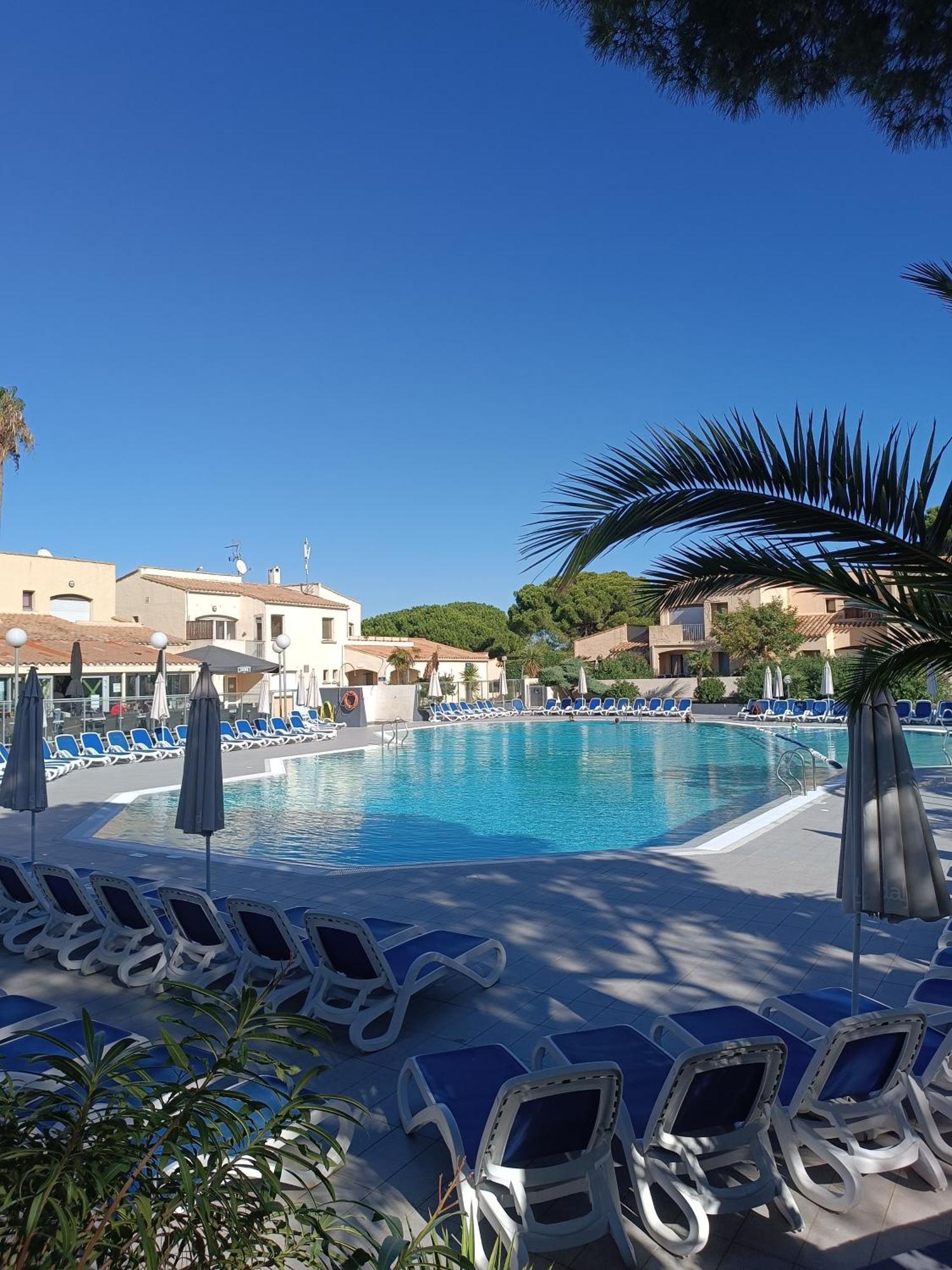 Studio Renove Dans Residence De Vacances Avec Grande Piscine Chauffee, Parking Et Terrasse Агде Екстериор снимка